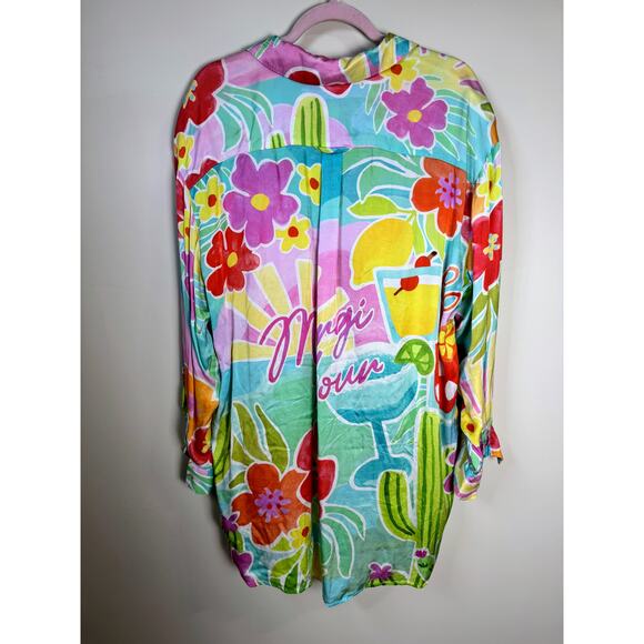 NEW Spell Spell & The Gypsy Collective Margi Beach Multi Top Size Medium - Picture 5 of 7